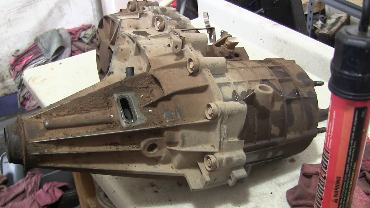 Destroyed NP261HD transfer case