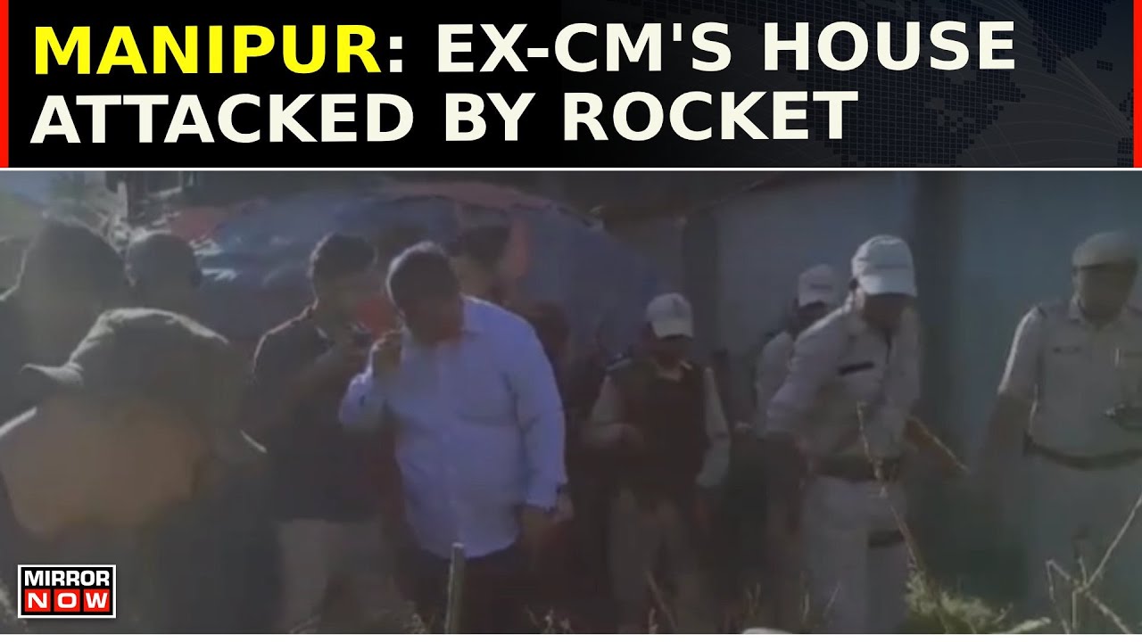 Violence In Manipur's Bishnupur | Missile Attack On Ex-CM's House | Five Injured In Missile Strike