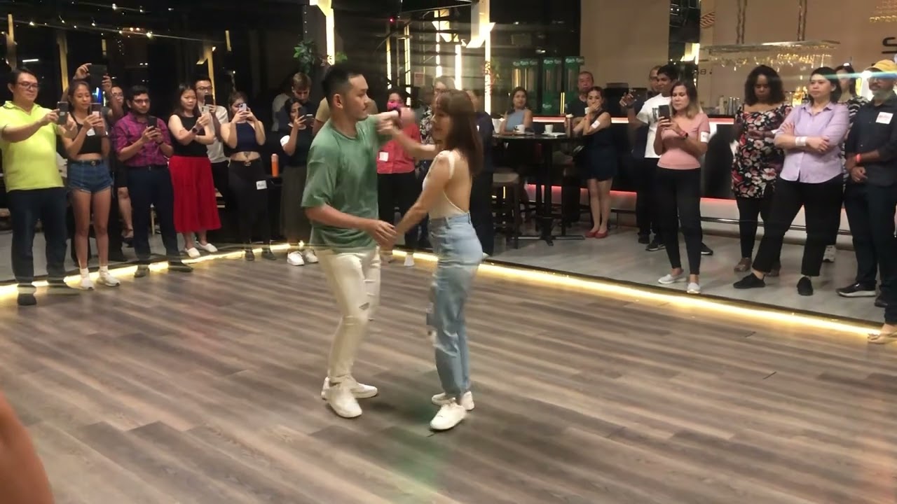 Bachata sensation demo at Sky Lounge KL