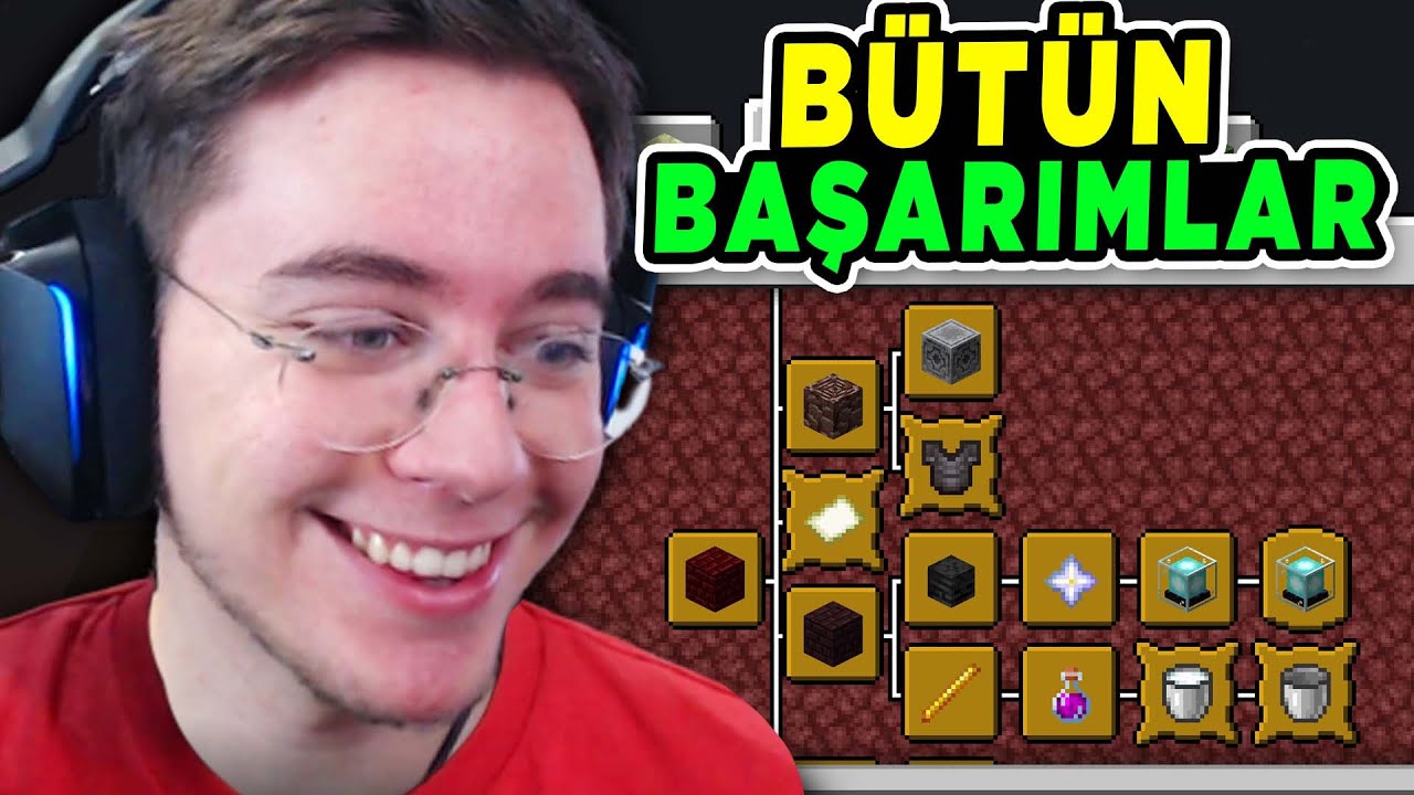 1.18 Sürümünde Tüm Başarımları Yapmak! (Bölüm 1) | Minecraft Hardcore 15