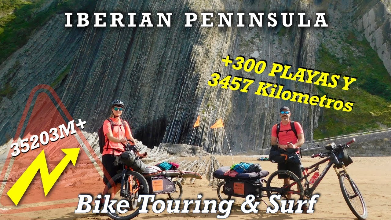 DOCUMENTAL PENÍNSULA IBÉRICA #9 - Biketouring & Surf (Eng-Subt) | WAVES & TIRES PROJECT