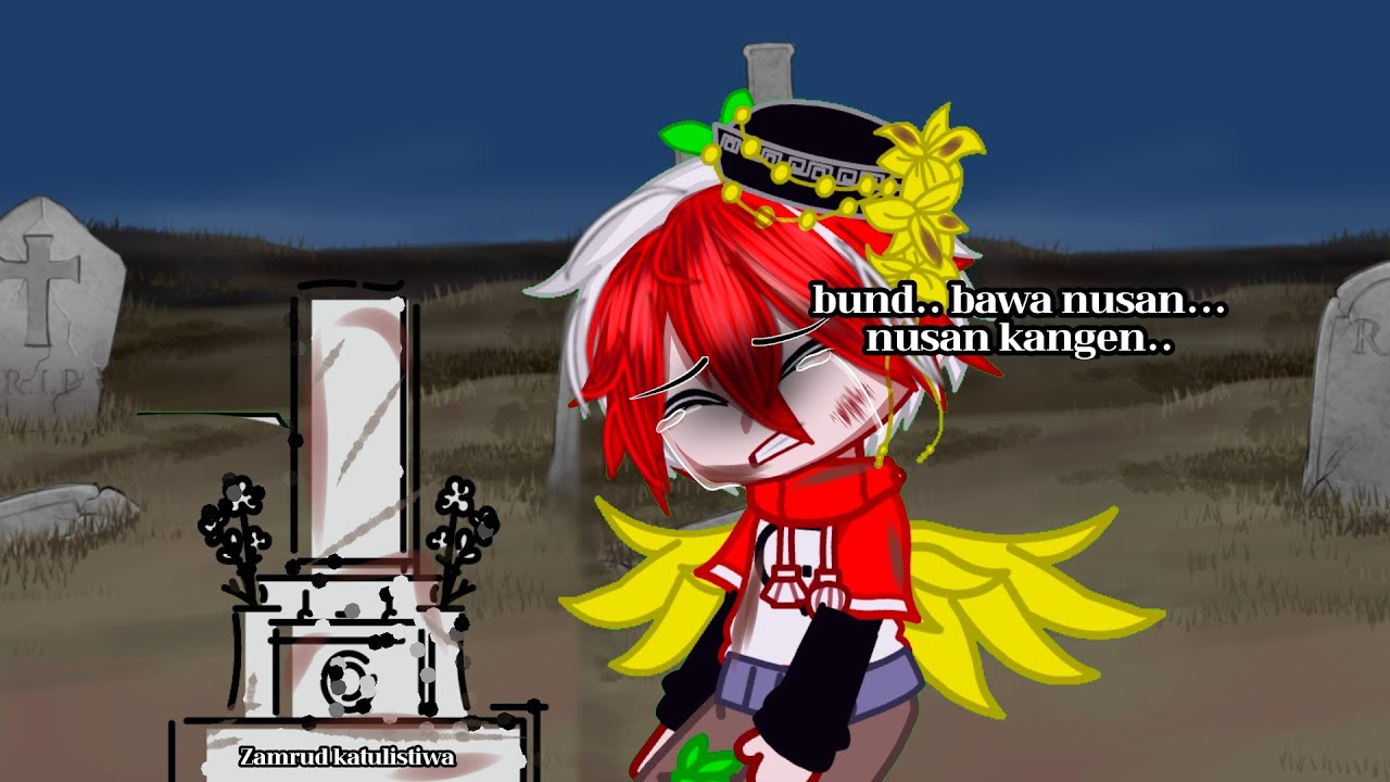 Ibu tiri🥀||ft.family nusantara|| countryhumans|| #liblue 