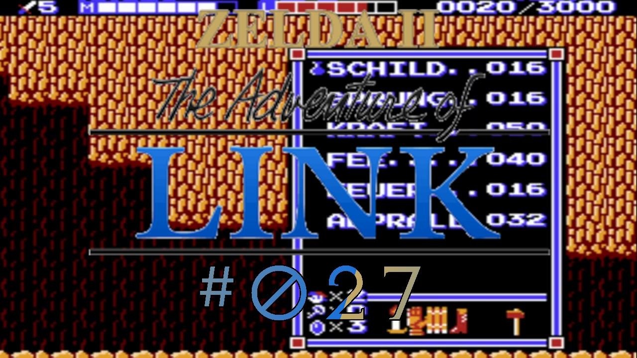 Let's Play Zelda II - The Adventure of Link Part #27 - Ein ultra einfacher Dungeon-Boss