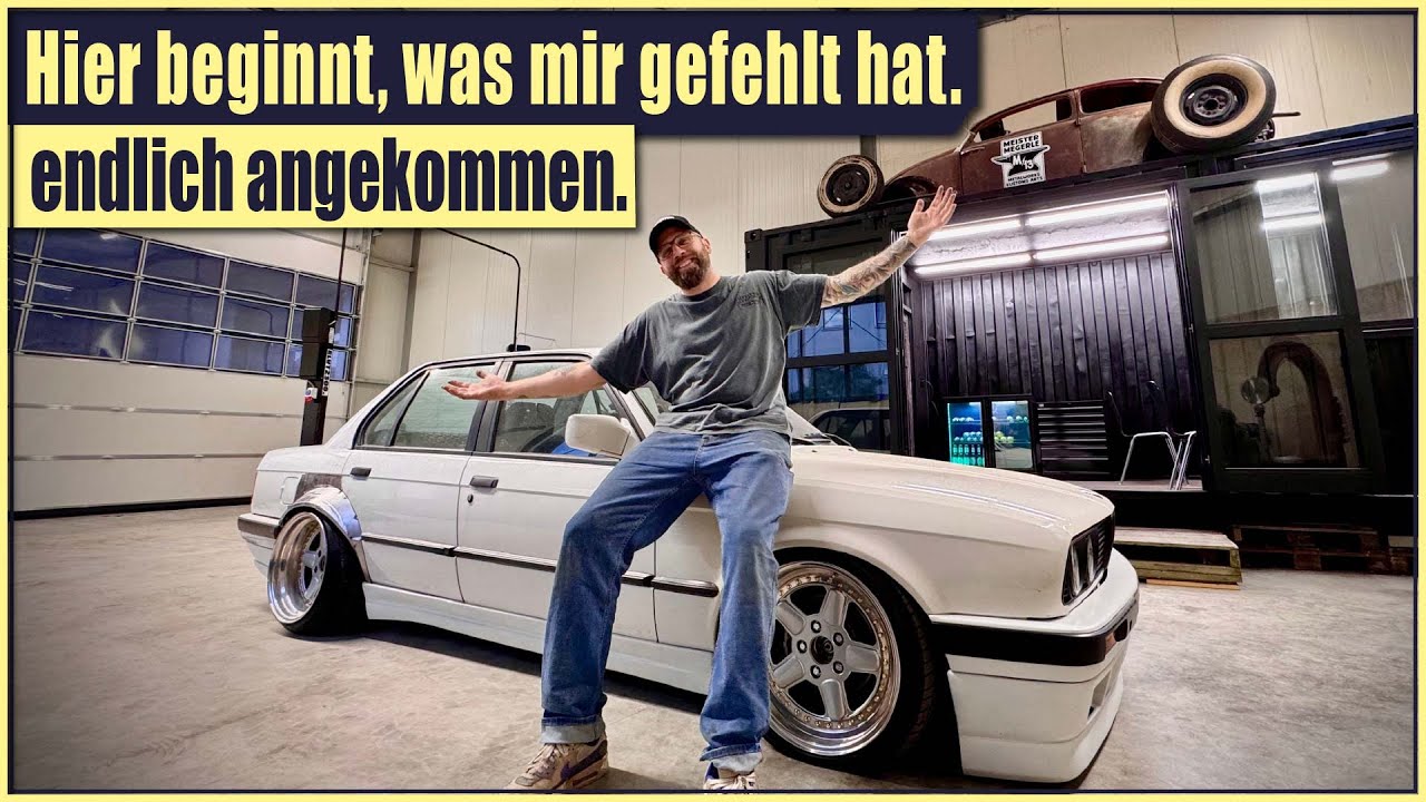 Wir machen die Halle fertig & Erster Kurs in der M13 Academy - BMW E30 Radlauf für 11