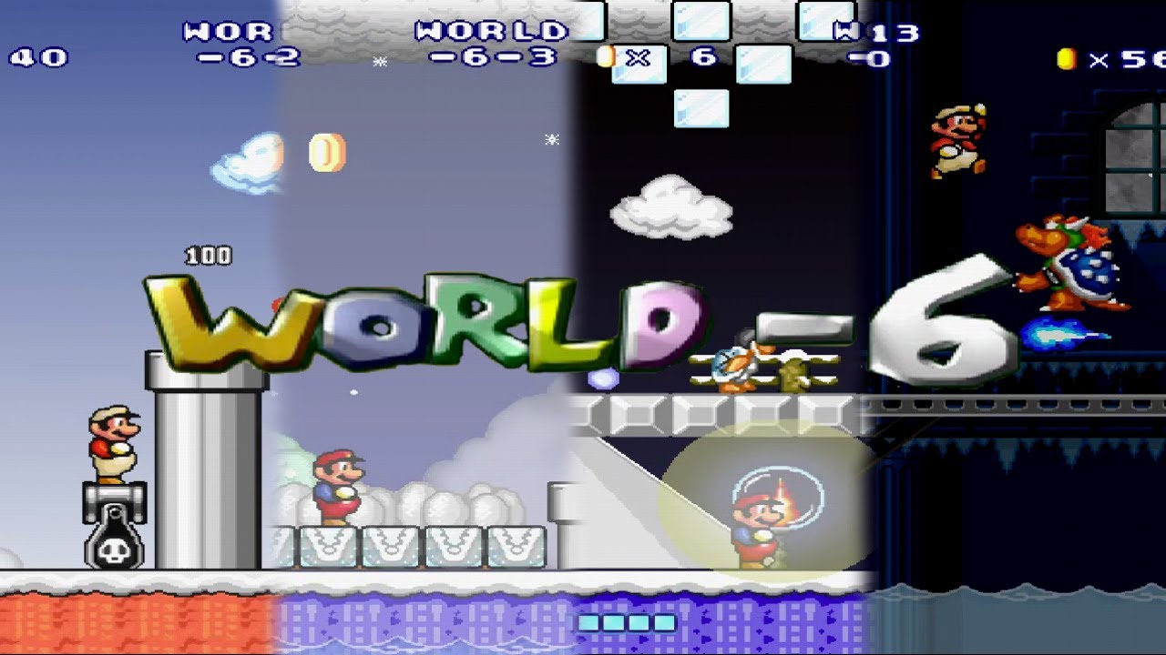 Mario Forever Remake - World -6 | BY Crist1919 - Walkthrough