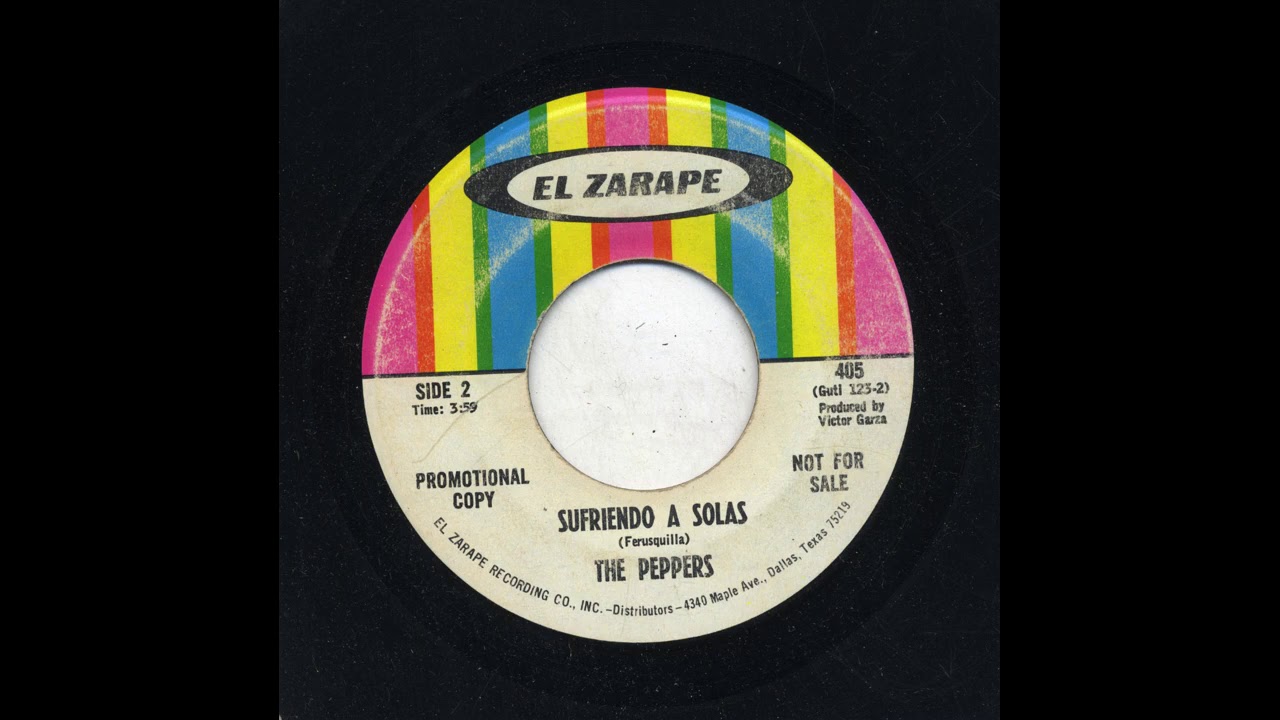 The Peppers - Sufriendo A Solas - El Zarape ez-405-b