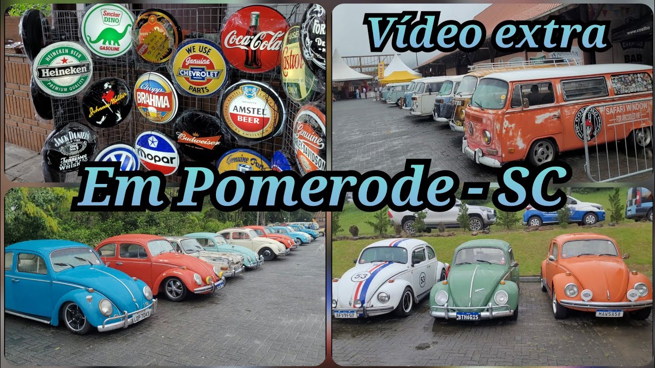 Fui no Volksfriends, um dos maiores encontros de motor a ar do Brasil, em Pomerode - SC, confira