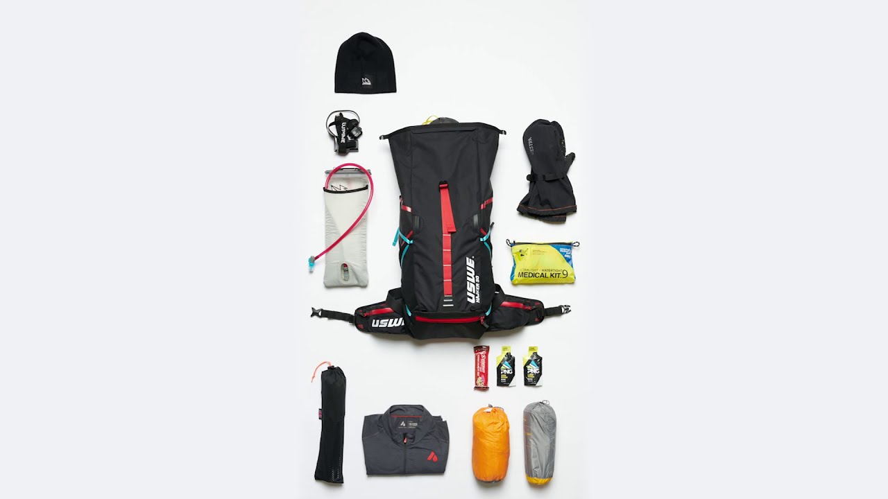 What can you fit in a USWE Hajker 30 winter backpack?