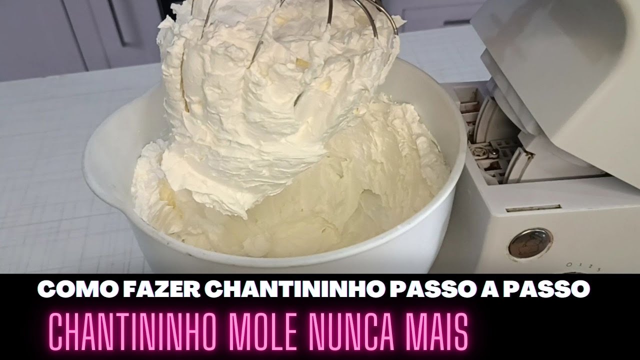 Como bater Chantininho passo a passo. 
