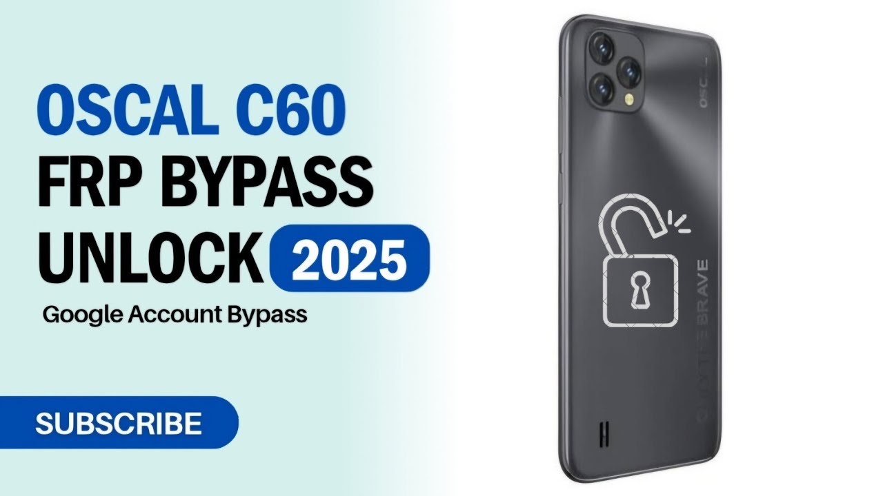 Oscal C60 FRP Bypass || How To Bypass Google Account On Oscal C60 Without PC || 2025