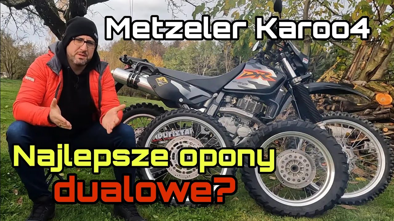 Najlepsze opony dualowe? | Metzeler Karoo4 test, opinia, wrażenia z jazdy #motovlog