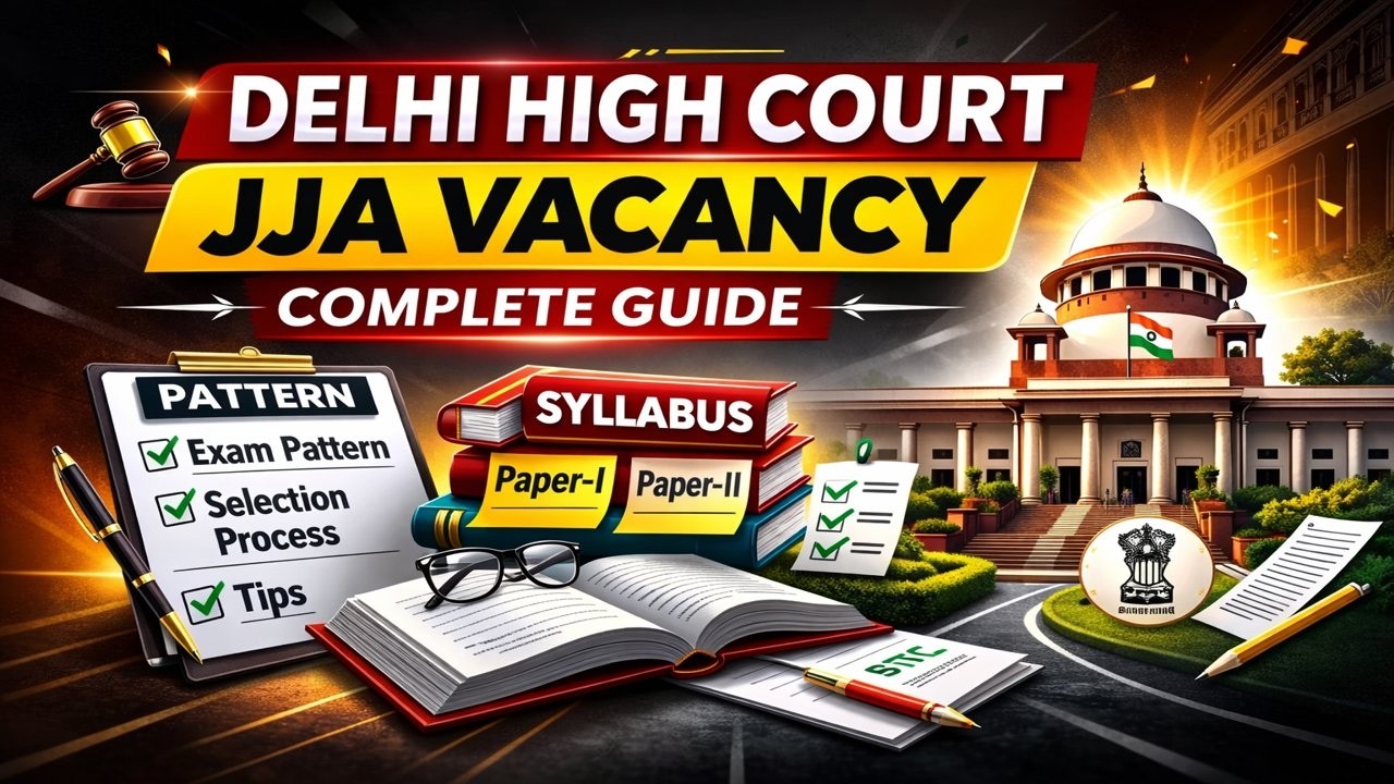 Delhi High Court JJA vacancy || 2026 || Syllabus and pattern || With Obi Wan