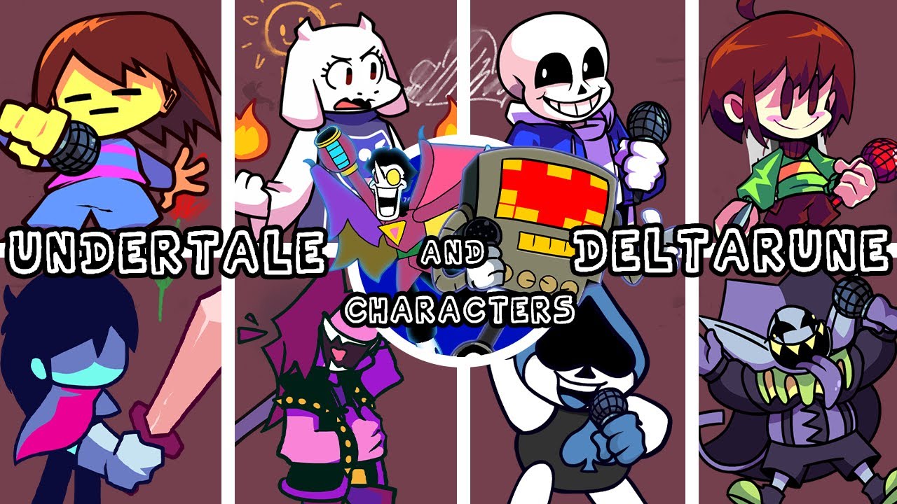 FNF Termination but UNDERTALE and DELTARUNE Character Sings It