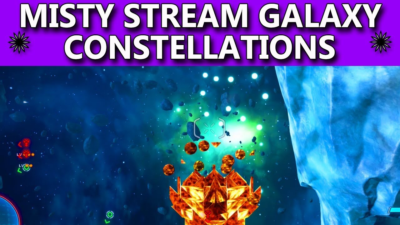 Gummi Ship Constellations for Misty Stream Galaxy | Kingdom Hearts 3 Walkthrough