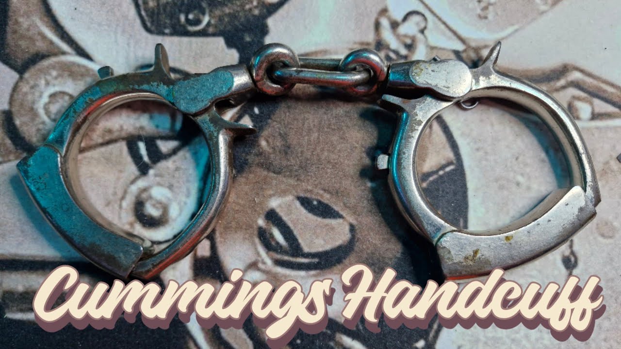 Cummings Handcuff Patented July 4th 1899