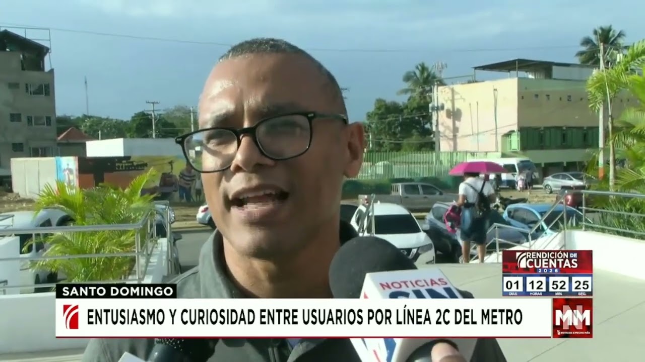 Entusiasmo por la Línea 2C del Metro