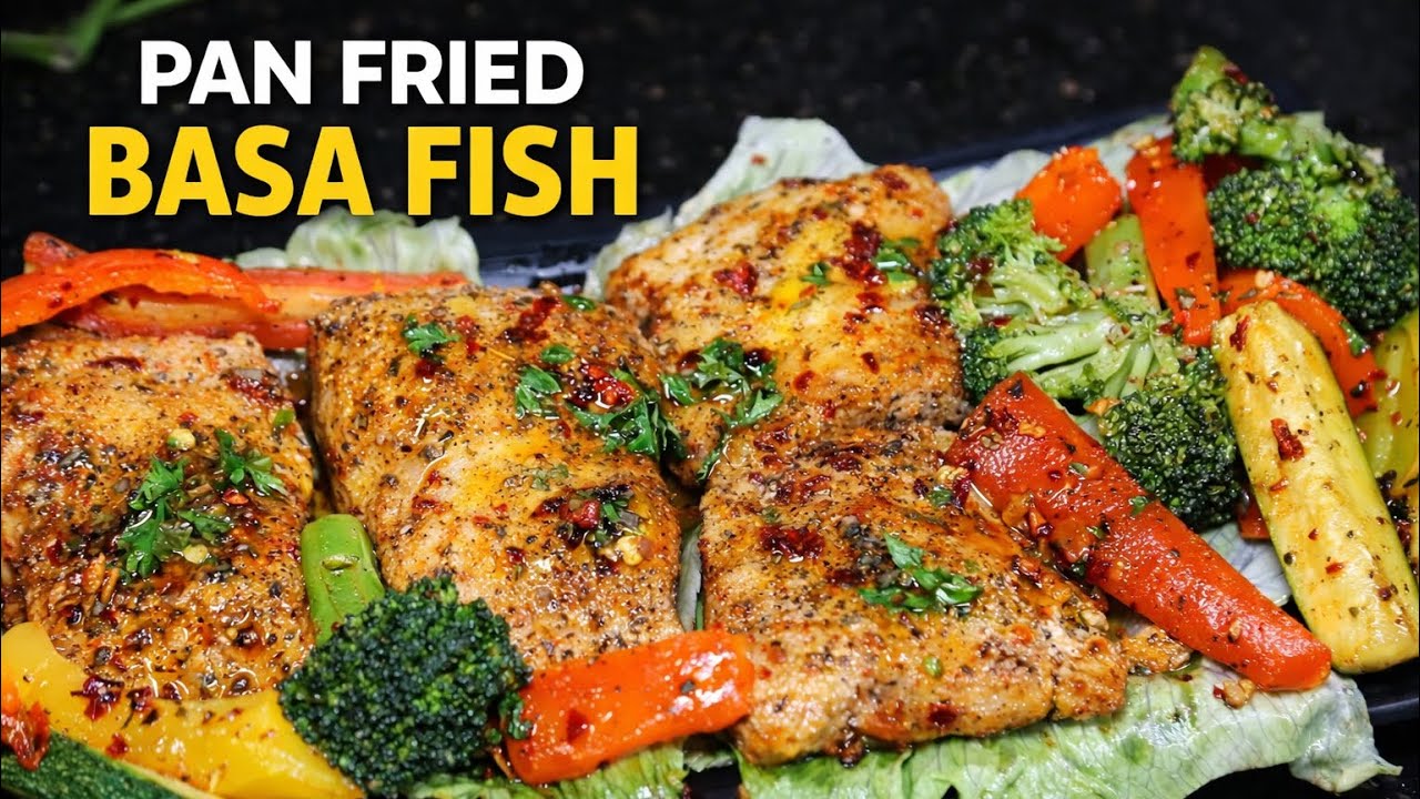 Pan Fried Basa Fish | Basa Fish Fillet Recipe | Pan Fried Basa Fish Fillet Recipe