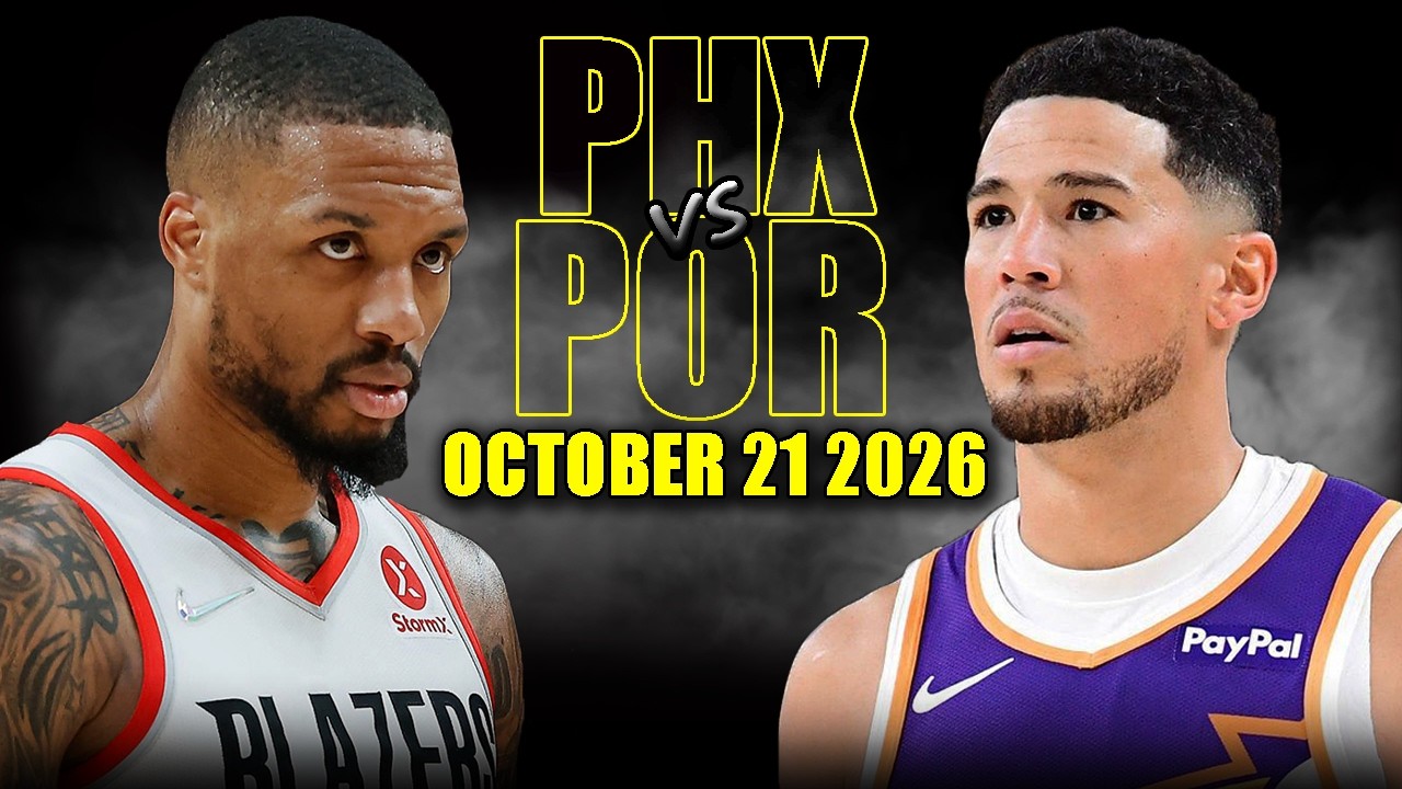 Phoenix Suns vs Portland Trail Blazers Full Game Highlights - October 21, 2026 | NBA Season
