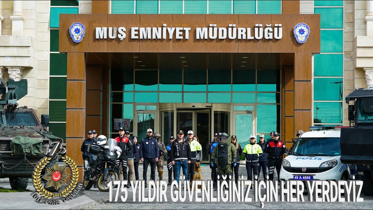 MUŞ EMNİYET MÜDÜRLÜĞÜ 175. YIL KLİBİ