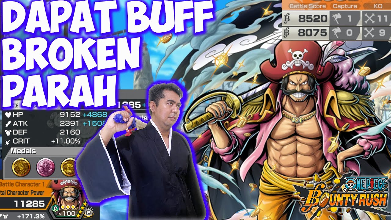 GG Parah !!!! Extreme Roger Setelah Buff Langsung Bantai Semua Extreme 🔥🔥- One Piece Bounty Rush
