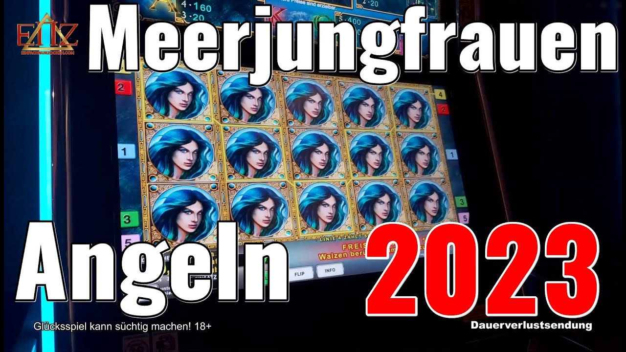 Frau ENZ🎣angelt die🧜&zwj;♀️Meerjungfrauen💯 Echte Spielothek 2023 | Merkur & Novoline