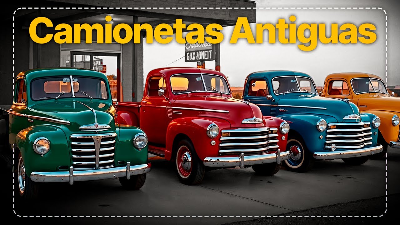 10 Marcas Antiguas de Camionetas Estadounidenses que Olvidaste!