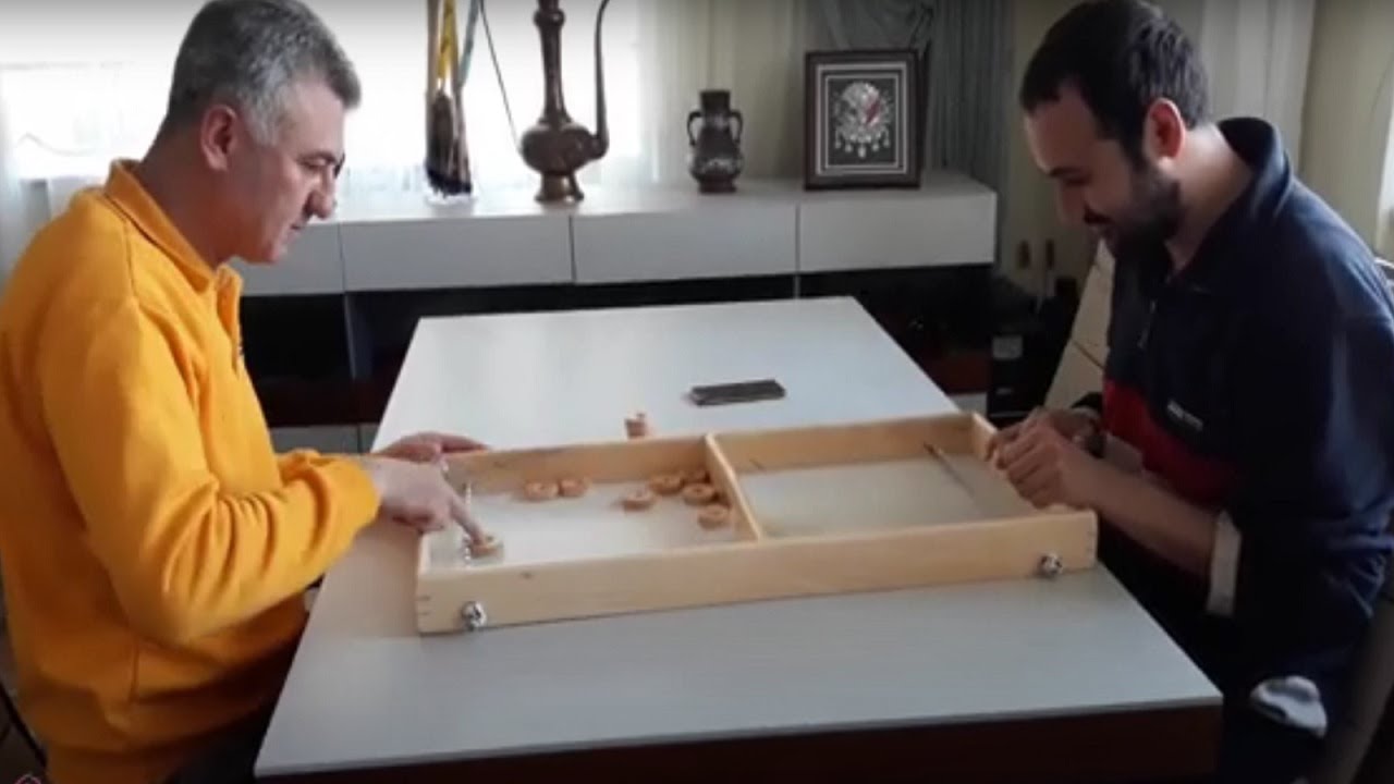 DIY Finger Hockey Game / Изготовление деревянных игрушек / Изготовление метательных дисков