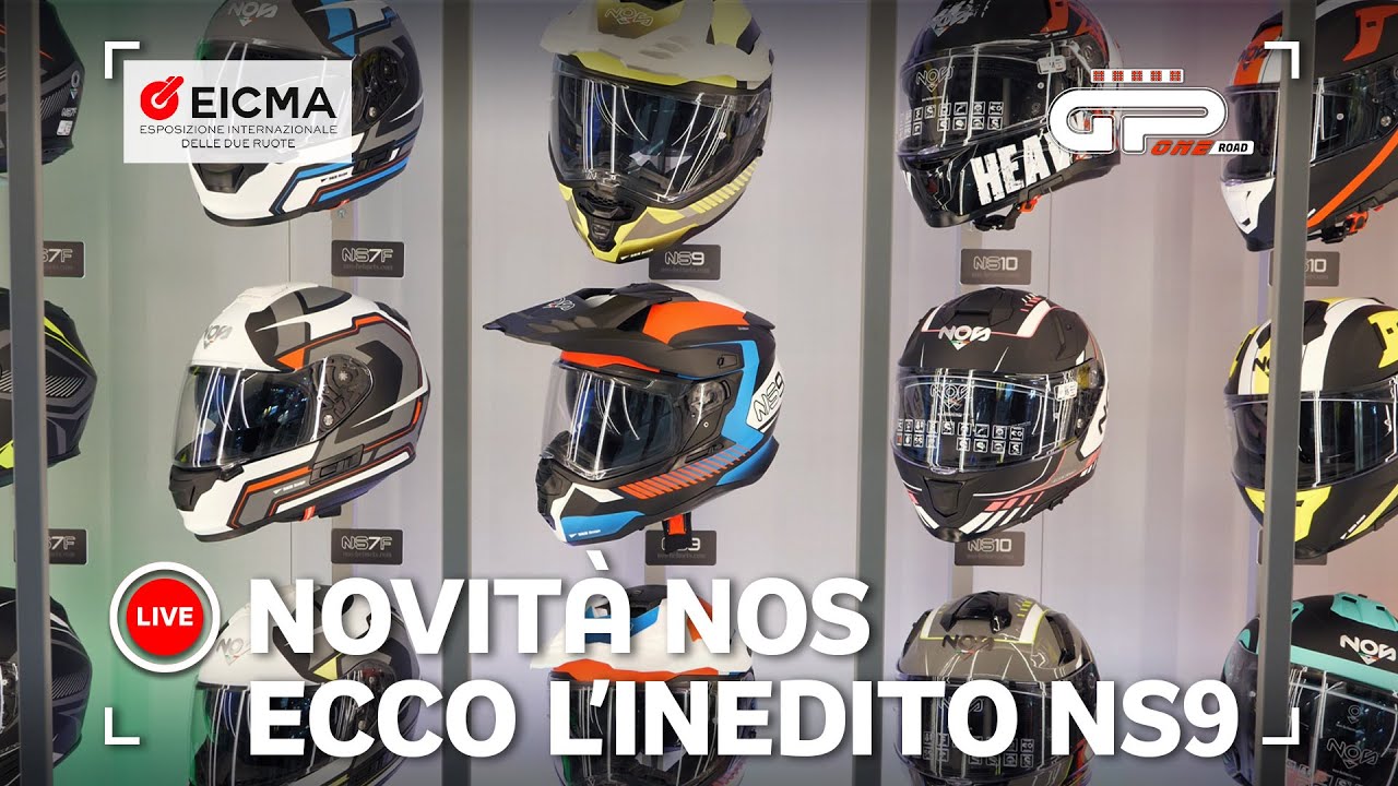 LIVE da EICMA - Lo stand NOS, con la grande novità dell'inedito NS-9