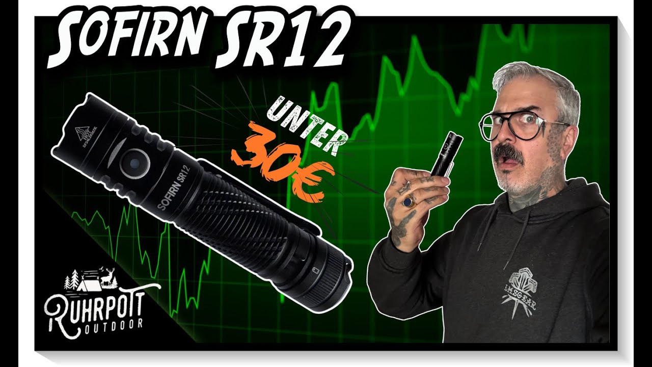 Sofirn SR12 - Der günstige Scheinwerfer für die Tasche - Ruhrpott Outdoor
