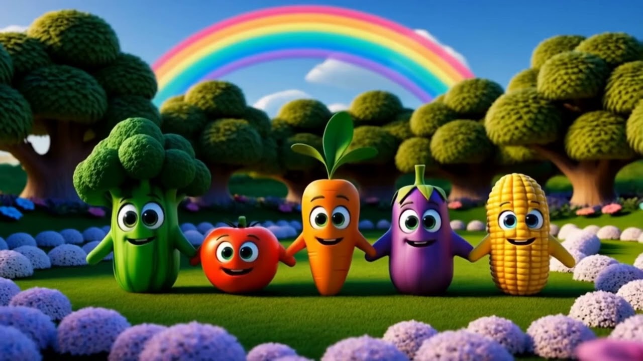 🎶 Veggie Masti Party 🎶#VeggieMasti #RhymesForKids #VegetableSong #HealthyHabits #KidsLearningSongs