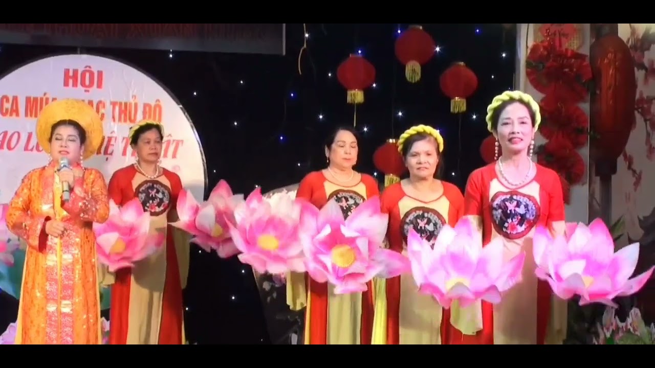 DÂNG VĂN CHẦU TỔ - ST : Đức Trịnh - BD NS Xuân Hoa & Tốp múa Đoàn NT Đông đô. 