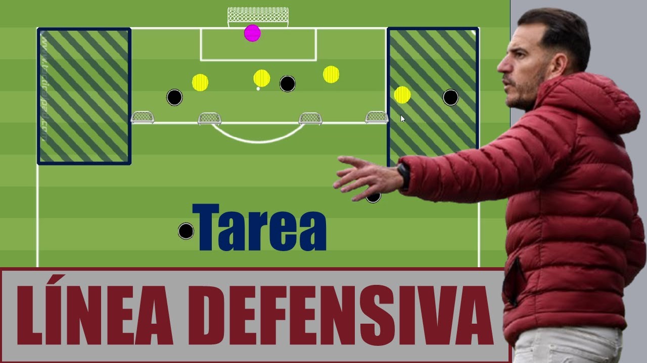 Ejercicio IMPRESCINDIBLE para trabajar la LÍNEA DEFENSIVA