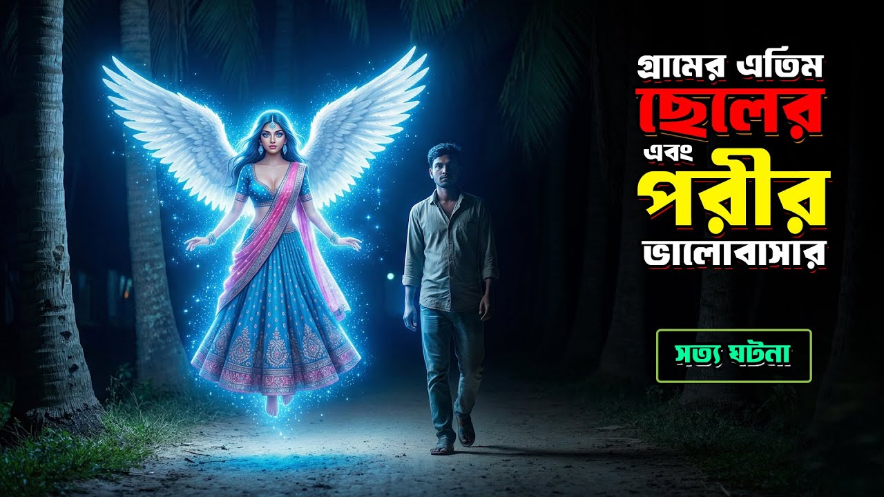 গ্রামের এতিম ছেলের সাথে সুন্দরী এক পরীর প্রেমের ঘটনা!