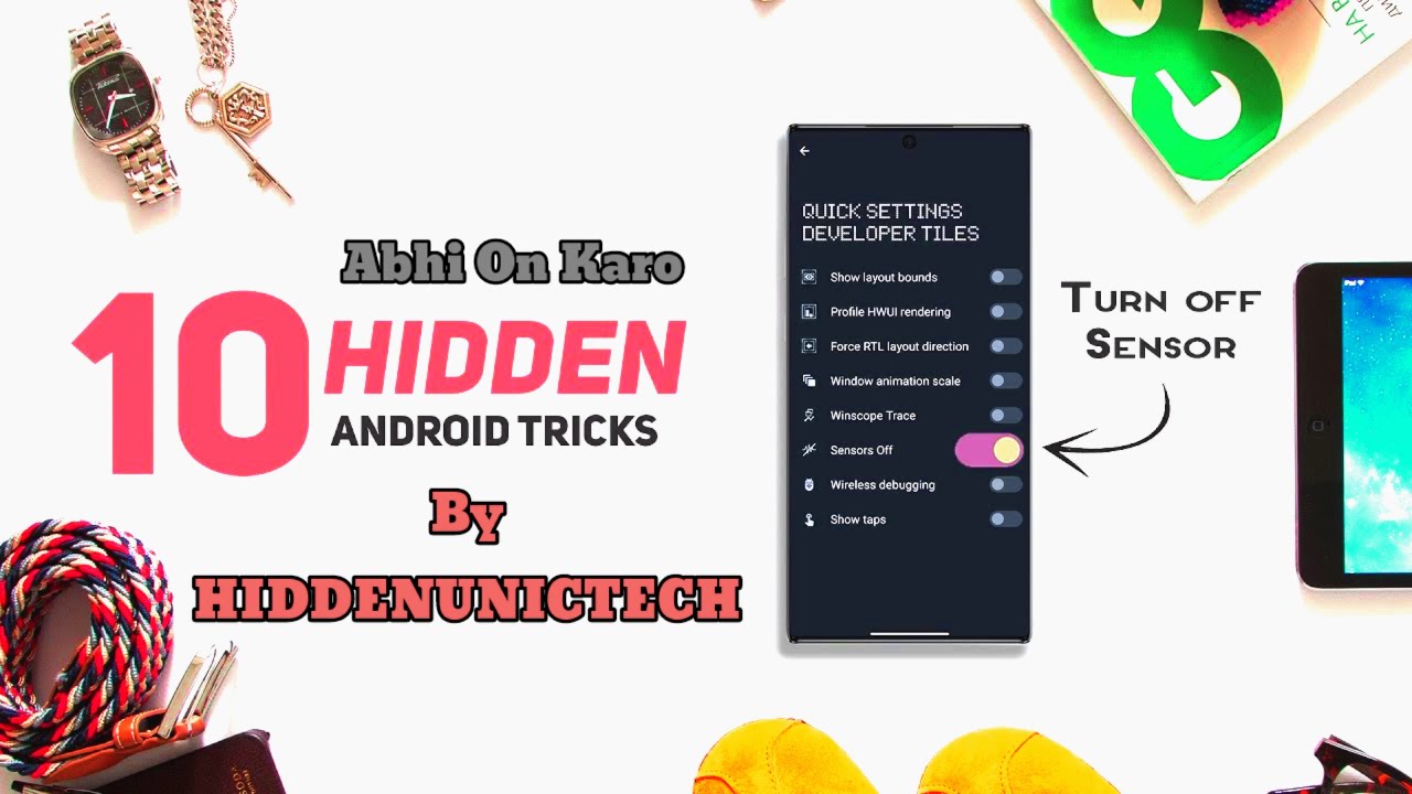 Top 10 Android mobile Tip & Tricks in 2023  #tricks #android #hiddenunictech #2023