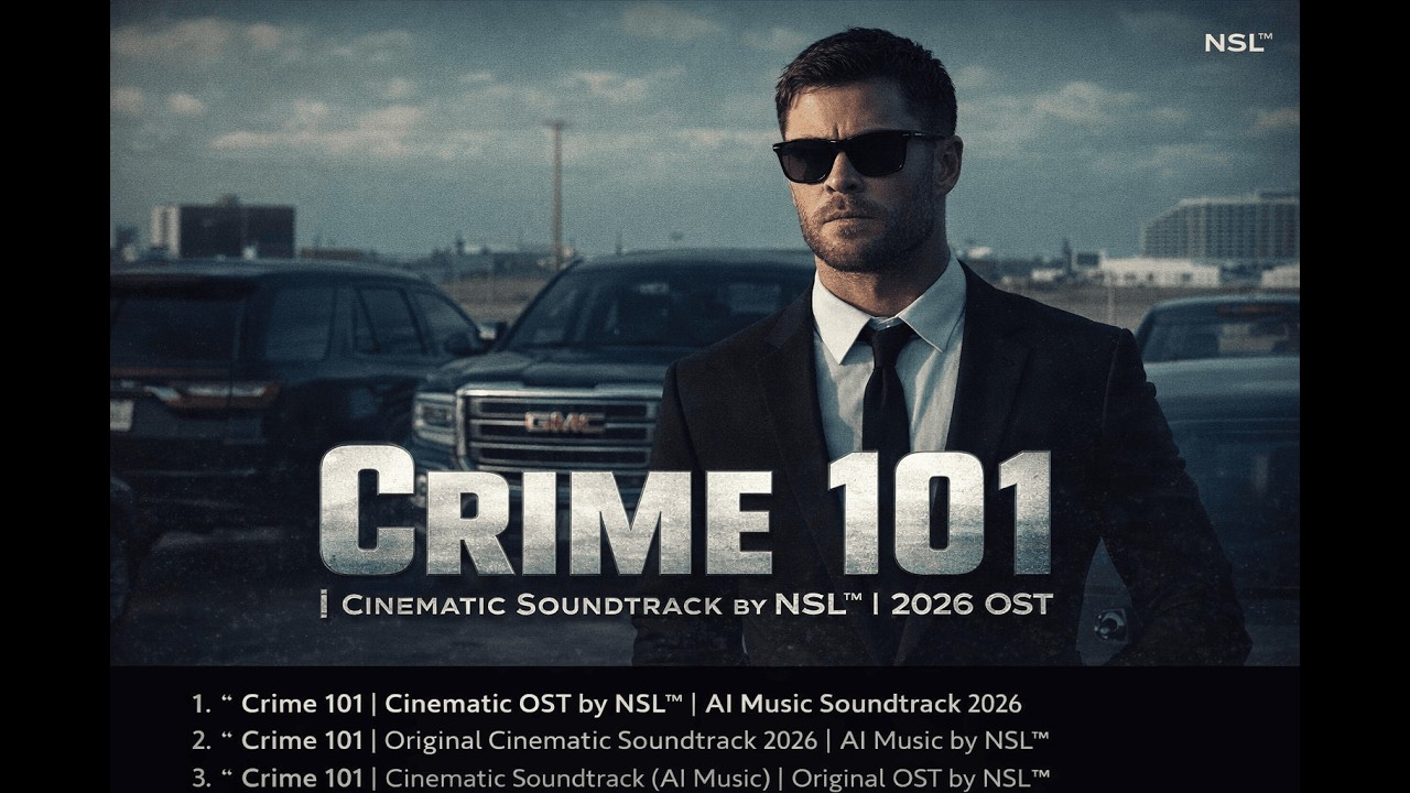 Crime 101 Songs (2026) &brvbar; Epic AI Cinematic Soundtracks by NSL&trade; &brvbar; Hans Zimmer Noir Vibes