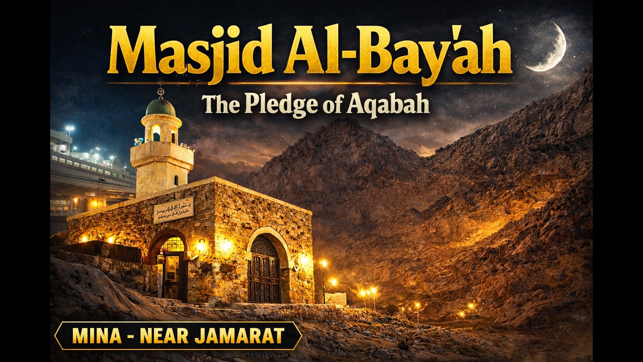 Masjid Al-Bay‘ah(Masjid al-Aqabah) | The Secret Meeting That Changed Islamic History