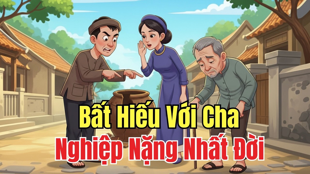 Nhân Quả Báo Ứng: Bất Hiếu Với Cha Già Là Nghiệp Nặng Nhất Đời – Cái Kết  Mù Lòa Trắng Tay