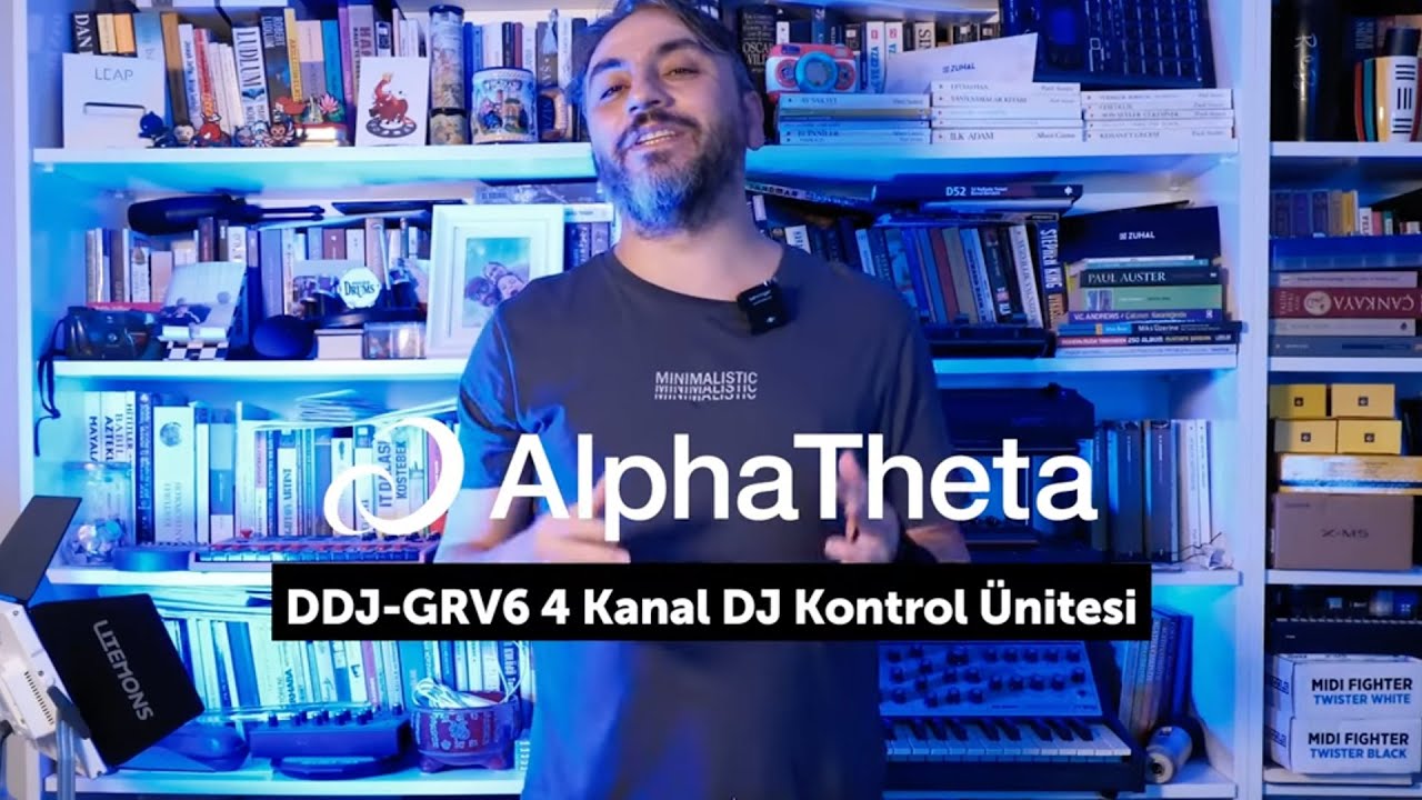 AlphaTheta | Ürün İncelemesi | Gerçek Dorman ile 4 Dakikada: DDJ-GRV6 4 Kanal DJ Kontrol Ünitesi