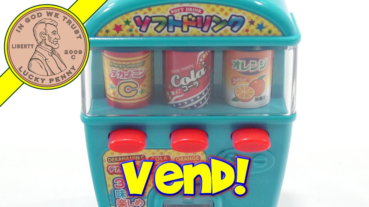 Mini Soda Candy Vending Machine