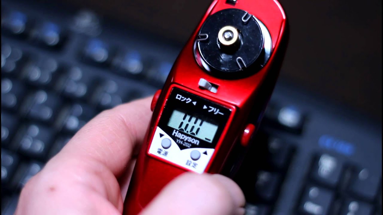 Hapyson ワカサギ電動リール カウンター付き YH-202-R