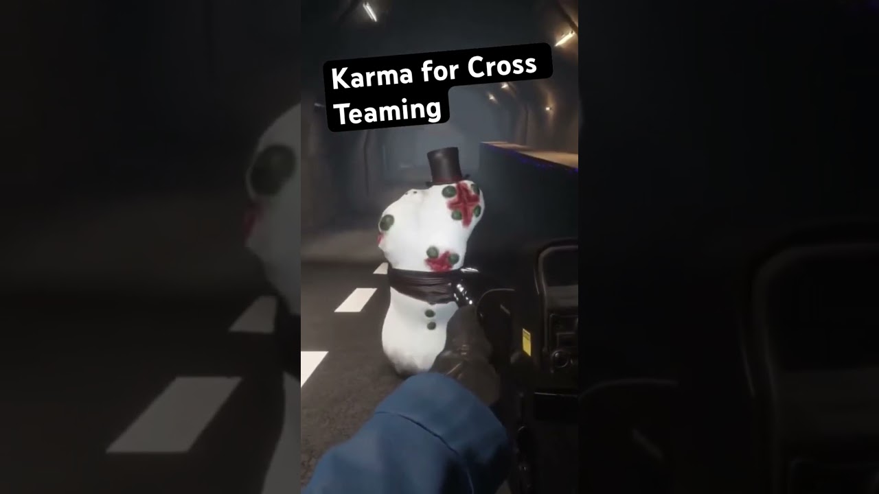 Cross Team Backfire #gaming #scp #scpsl