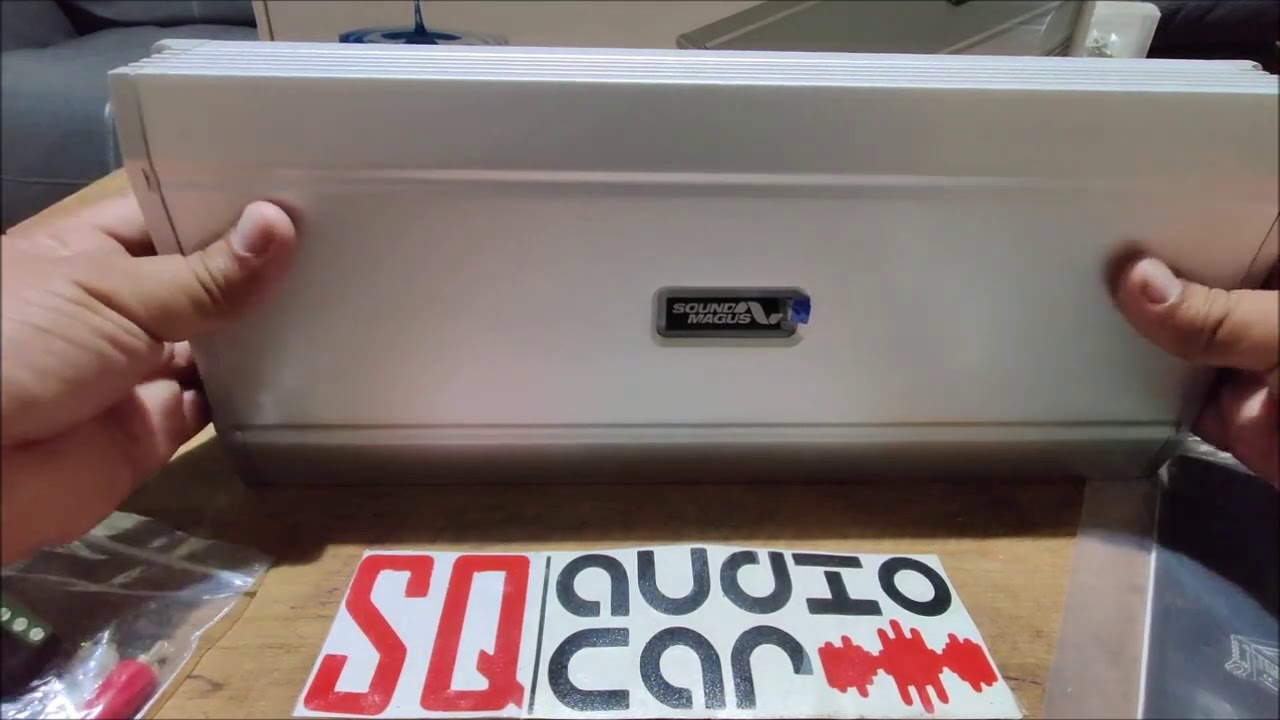 Amplificador Sound Magus de 5 CANALES para alimentar TODO TU SISTEMA DE CAR AUDIO