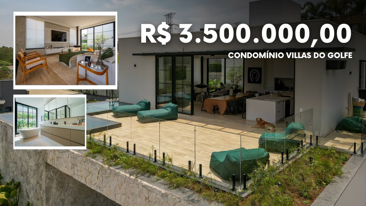 Casa à Venda no Condomínio Villas do Golfe em Itu
