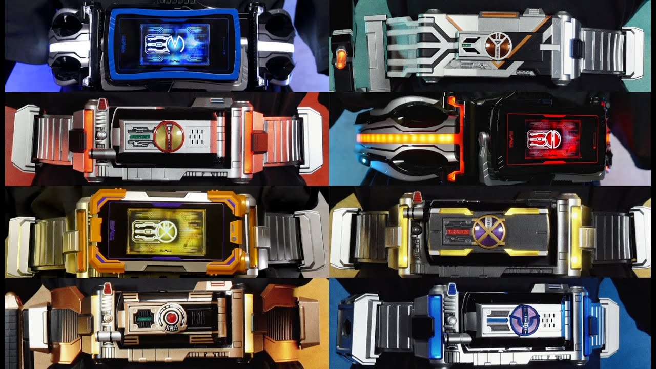 ファイズシリーズ 変身ベルト 総集編【仮面ライダー555】/Faiz Series Henshin Belt Collection | KamenRiderFAIZ