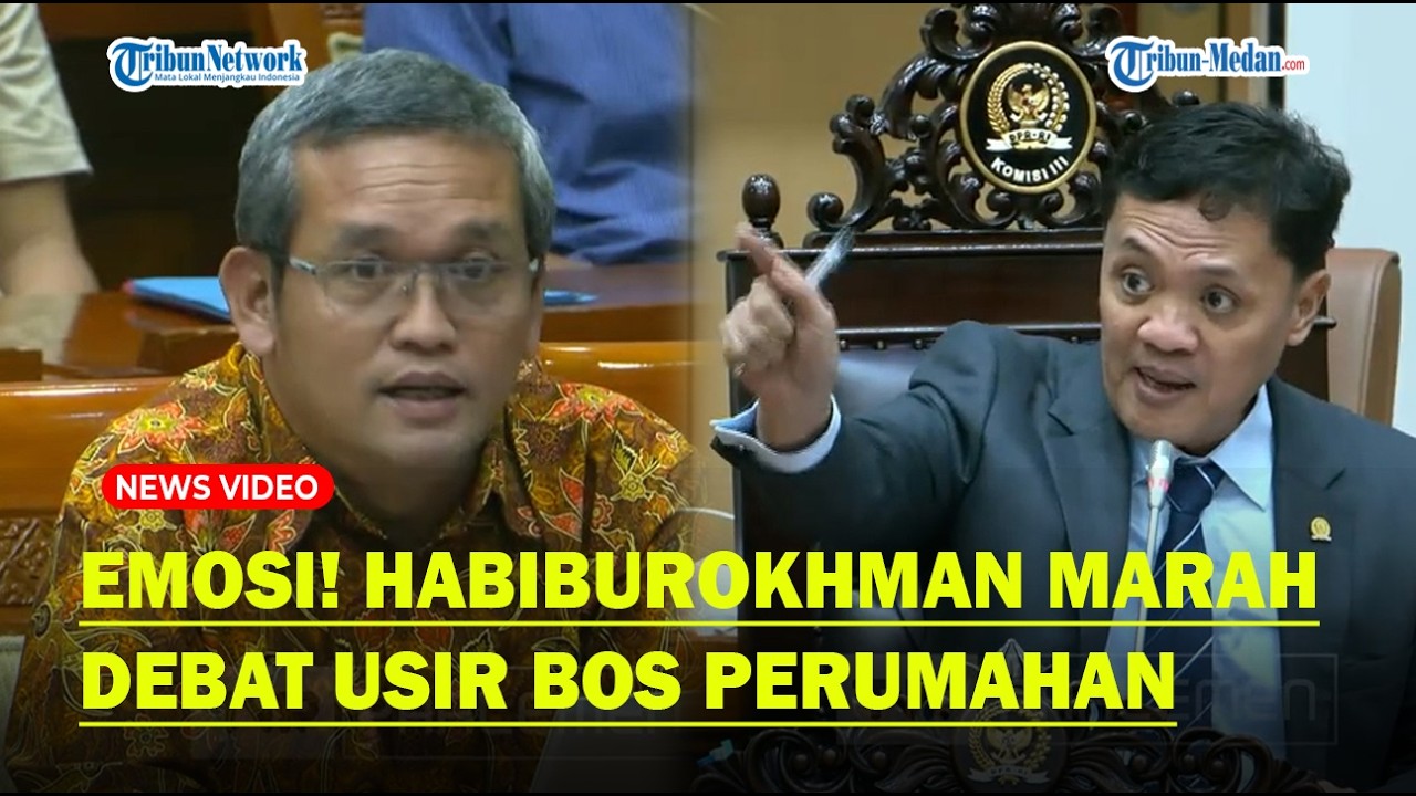 MELEDAK! EMOSI Ketua Habiburokhman Usir Pengembang Perumahan Usai Debat Soal Pembangunan Musala