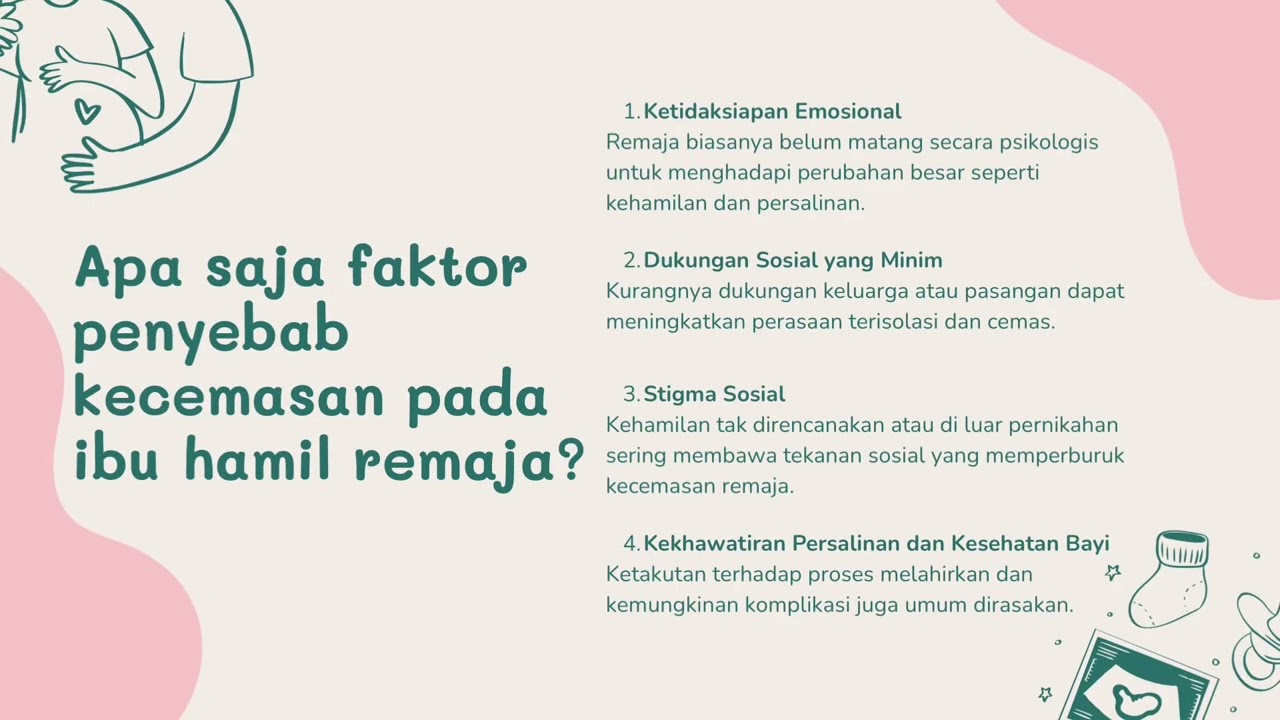 Kecemasan pada Ibu Hamil Remaja🤰🏻😰