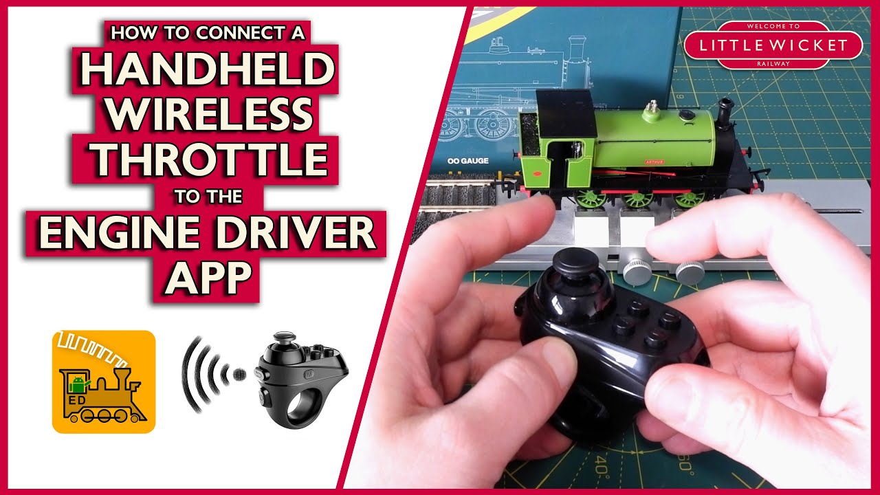 Add a Handheld Wireless Throttle to the Engine Driver App