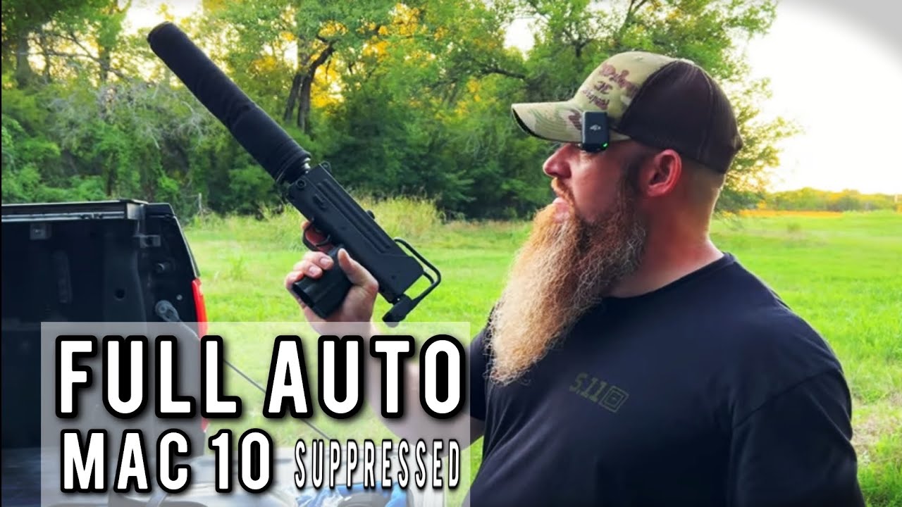 Shooting a MAC 10 for 1st Time! (Original 1986 Mac-10)