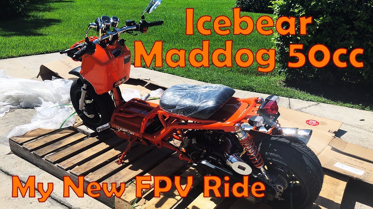 IceBear Maddog 50cc Scooter - My FPV Ride ✔
