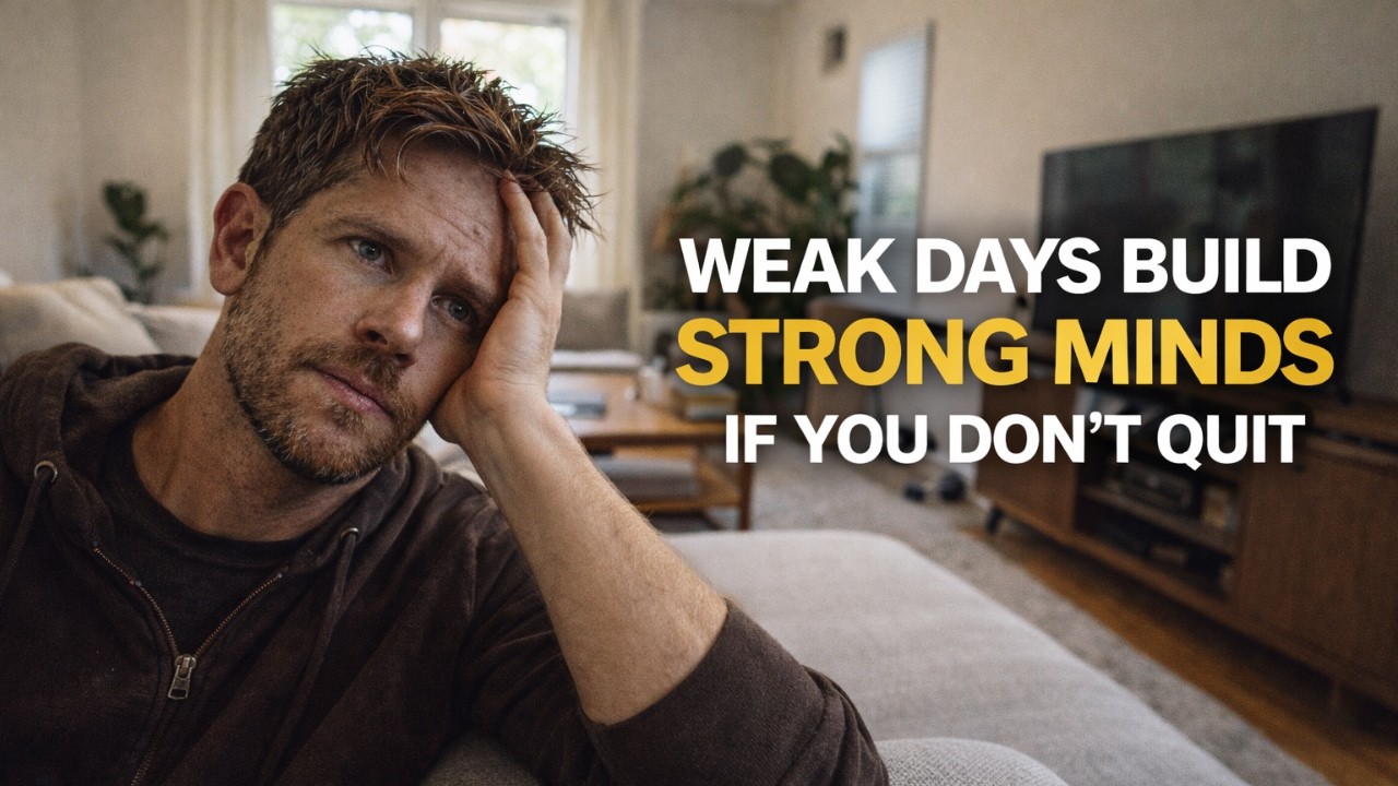 Weak Days Build Strong Minds If You Don’t Quit | Motivational Video | Elevate Mindset